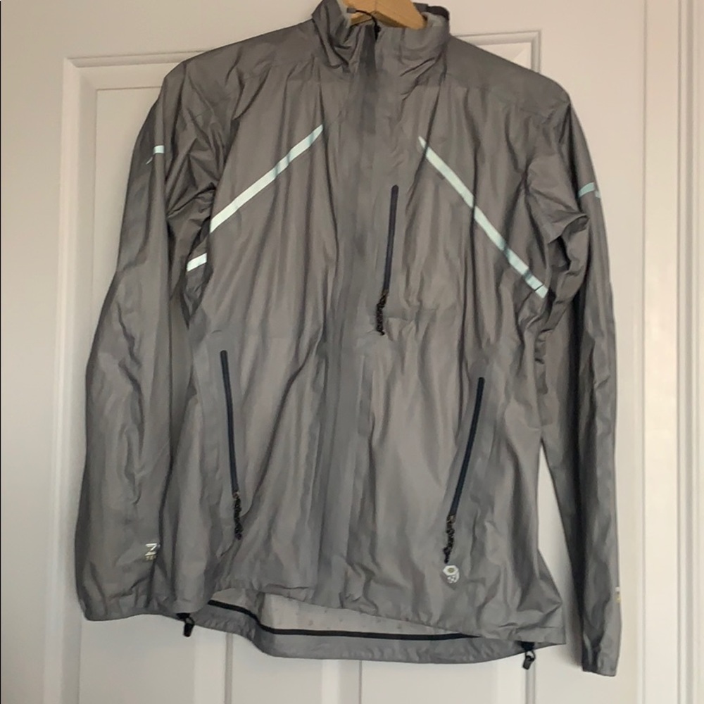 Silver-Grey Mountain Hardware Rain Shell - image 1